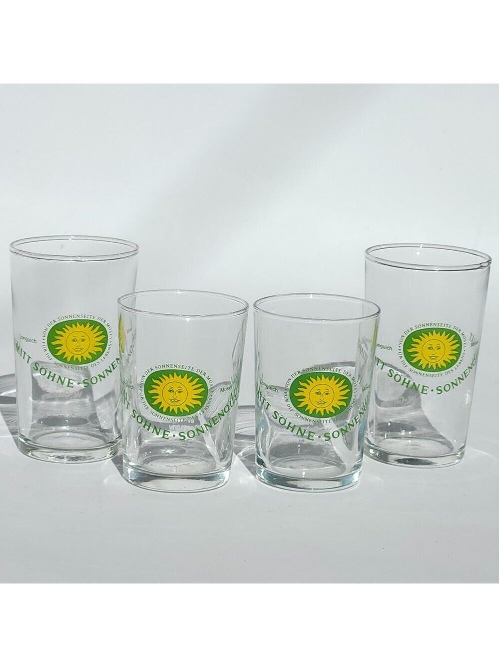VINTAGE West Germany Shot Glass Schmitt Sohne Sonnenqualitat Sample Glass Taste